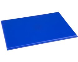 Hygiplas HDPE Snijplank Blauw 300x225x12mm HC863 - Horeca