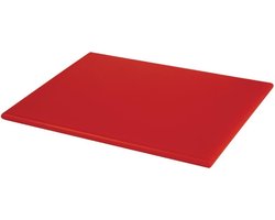 Hygiplas HDPE Snijplank Rood 300x225x12mm HC866 - Horeca