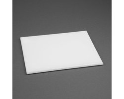 Hygiplas HDPE Snijplank Wit 300x225x12mm HC867 - Horeca