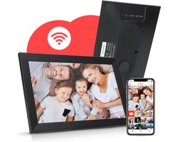 i4Goods® Frameo Digitale Fotolijst met WiFi – 10.1 inch – Photo Frame – IPS Touchscreen - HD+ - 32GB