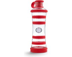 i9 Waterfles Rood - Water drinken in haar puurste vorm - Kraanwater omzetten in zuiver Bronwater!