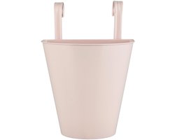 Ib Laursen hangpot balkon | zink gelakt | pastelroos