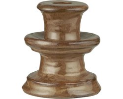 Ib Laursen - Kandelaar Milan - Keramiek - bruin laag - 13807-14