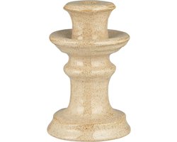 Ib Laursen - Keramieken Kandelaar - Saga - crème kleur - 13805-01
