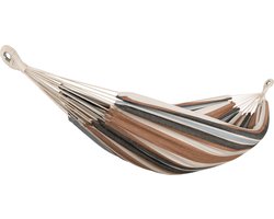 ib style Kalani Hangmat - zonder frame - 2 persoons - 200 kg Draaggewicht- Bruin
