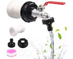 IBC Aftapkraan - 3/4 inch, geschikt voor IBC-containers - accessoires