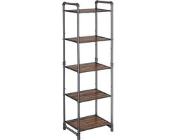 iBella Living Kast - Verstelbare planken - Opbergrek - Industrieel