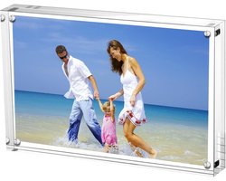 Ibenzoa® Duurzame en Veilig Fotolijst voor 10x15 cm Foto's - Magnetische Sluiting