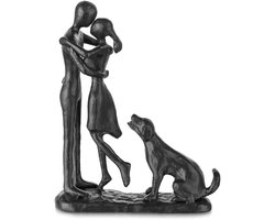 Ibenzoa® Duurzame IJzeren Sculptuur: Symbool van Eeuwige Liefde en Vriendschap