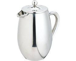 Ibenzoa® Duurzame Roestvrijstalen Koffiezetapparaat - Voor Drie Koffieglazen