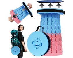 Ibenzoa® Duurzame XXL Opvouwbare Zitstoel met Inclusief Comfortabele Zitting voor Diverse Outdoorgebruik en Reizen