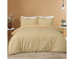 Ibenzoa® Elegante en Onderhoudsvriendelijke Beddengoedset met Ruches en Unieke Patronen