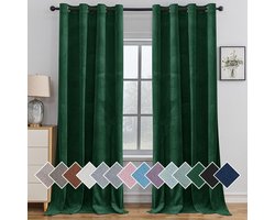 Ibenzoa® Gordijnen Set van 2: Verduisterend, Thermisch en Geluidsisolerend voor Woonkamer