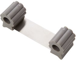 Ibenzoa® Grijze deurstopper voor veelzijdige bescherming van vingers en deuren