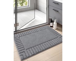 Ibenzoa® Grote luxe badmat met antislip, absorberend en wasbaar, ideaal voor badkamercomfort