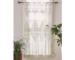 Ibenzoa® Handgeweven Bohemian Gordijn voor Deur of Wanddecoratie in Huis