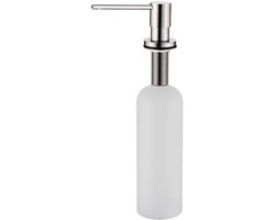 Ibenzoa® Ingebouwde dispenser voor vloeibare zeep in grijze uitvoering voor de keuken