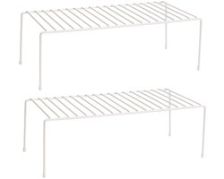 Ibenzoa® Koken Opslag Rekken Set van 2 voor Optimaal Keukenorganisatie en Ruimtebeheer