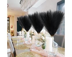 Ibenzoa® Kunstmatige Pampasgras Stelen Set van 20 - Luxe Boho Decoratie voor Woonkamer, Bruiloft en Meer