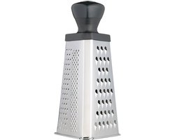 Ibenzoa® Multifunctionele Driezijdige Keukenrasp van Roestvrij Staal met Comfortabele Handgreep