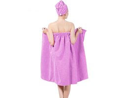 Ibenzoa® Multifunctionele Microvezel Saunakilt Set - Comfortabel en Absorberend voor Sauna en Spa