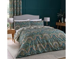 Ibenzoa® Omkeerbaar dekbedovertrek met Marokkaans design voor super kingsize bed