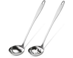 Ibenzoa® Professionele Soep- en Stoofschotelspeelset van Hoogwaardig Roestvrij Staal met Matte Afwerking