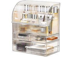 Ibenzoa® Ruime transparante make-up opberger met stof- en waterbescherming