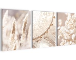 Ibenzoa® Set van 3 Moderne Boho-Stijl Muurschilderingen voor Woon- en Slaapkamerdecoratie