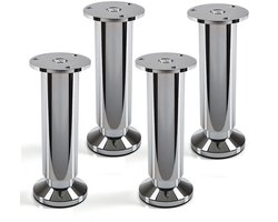 Ibenzoa® Set van vier verstelbare meubelpoten voor stabiliteit en elegantie in huis
