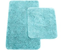 Ibenzoa® Stijlvolle Badmatten Set voor Comfort en Veiligheid in de Badkamer