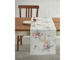 Ibenzoa® Tafelloper in Verfijnd Frans Design voor Elk Gelegenheidstafel