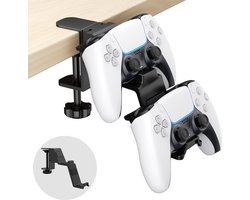 Ibenzoa® Universele bureauhouder voor controllers en accessoires met headsetstandaard