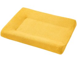 Ibenzoa® Zacht en Stijlvol Matrasbeschermer voor Baby's 50x70cm - Senf Geel