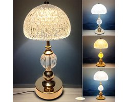 IBETTERTEC Moderne LED tafellamp – nachtlampje & bureaulamp met traploze dimfunctie, verstelbare helderheid en warm wit licht – oogvriendelijk & energiezuinig – voor slaapkamer, woonkamer, kantoor