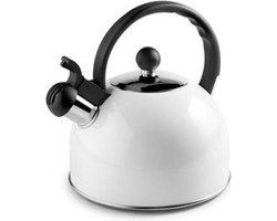 Ibili Fluitketel - 2,5L - Rvs - Wit