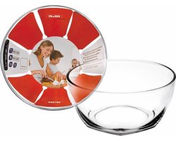 Ibili Glazen schaal rond 19,5 cm - 1,8L