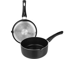 Ibili Inducta Steelpan met schenktuit 14cm