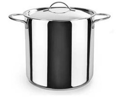 Ibili Inox Noah 22 Cm Kookpan Zilver