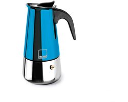 Ibili Moca Blue Koffiezetapparaat 2 Bekers Transparant