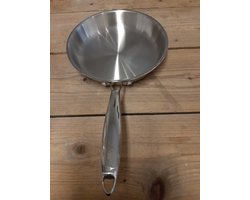 Ibili Natural Triply 26 Cm Koekenpan Zilver
