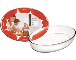 Ibili Ovenschaal glas ovaal 35x25 cm