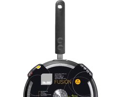 Ibili tortillapan/omeletpan 24cm - geschikt voor inductie - dubbele anti-aanbaklaag