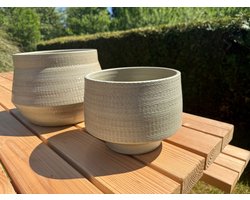 IBIZA STYLE - POTTEN - set van 2