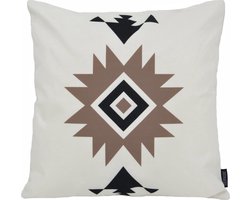 Ibiza Taupe Kussenhoes | Outdoor / Buiten | Polyester | 45 x 45 cm