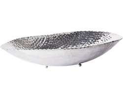 IBRASH - Decoratieve schaal - Zilver - Aluminium
