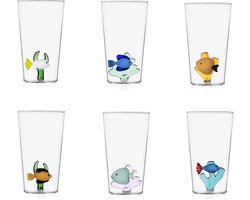 ichendorf glas longdrink marine garden set van 6