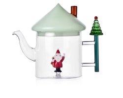 Ichendorf Milano - Theepot Santa Claus groen handvat 1L - Theepotten