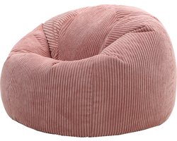 icon - Kingston Zitzak Fauteuil - Ribfluweel - Oud roze
