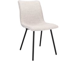 Icon Living - Stoel Golden - Stof Oasis Shell - Poot Zwart